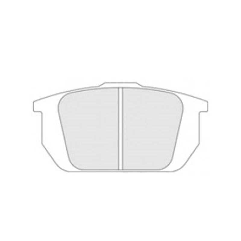 CL\u0020Brakes\u0020RC6\u0020Rear\u0020Brake\u0020Pads\u0020for\u0020Lancia\u0020Delta\u00201.8\u0020LE