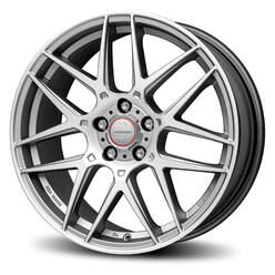Momo Competizione 18x8" 5x114.3 ET40, Titan & Silver Polished