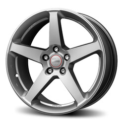 Momo Five 16x7" 5x114.3 ET40, Titan & Silver