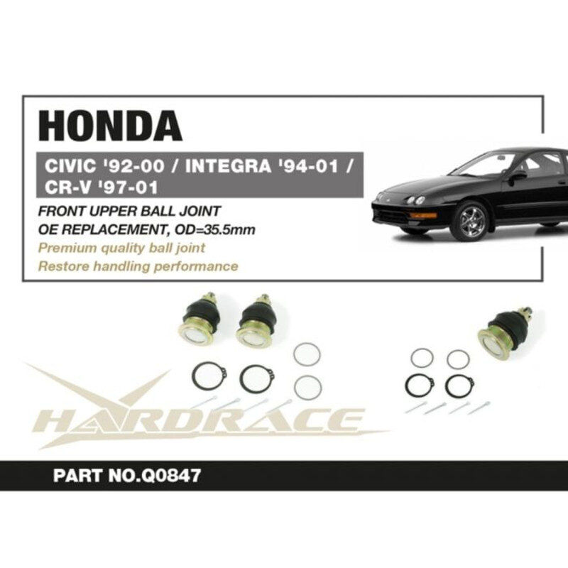 Hardrace\u0020Front\u0020Upper\u0020Wishbone\u0020Ball\u0020Joints\u0020for\u0020Honda\u0020Civic\u0020EG\u0020\/\u0020EH\u0020\/\u0020EJ