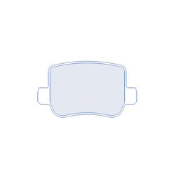 CL Brakes RC6 Rear Brake Pads for Alpine A110 (2017+)