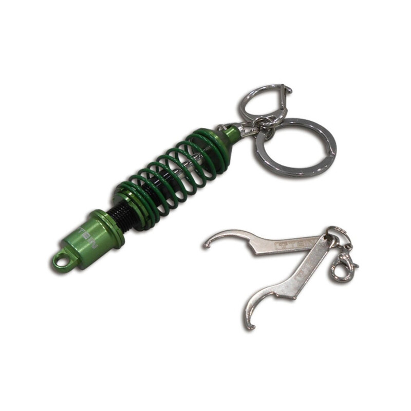 Tein\u0020Damper\u0020Key\u0020Chain\u0020With\u0020Wrench\u0020\u002D\u0020Green\u0020\u0026\u0020Black