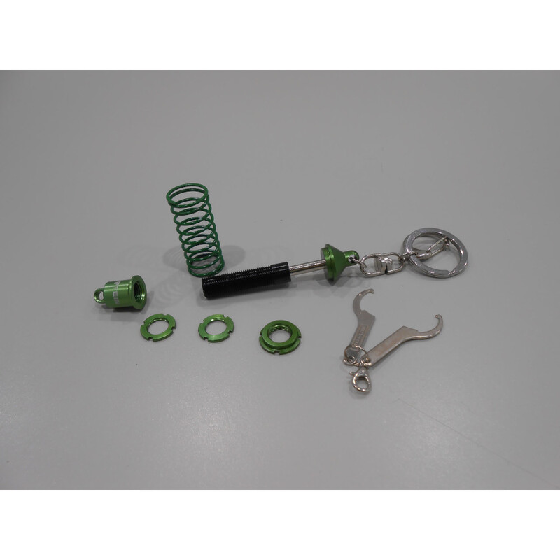 Tein\u0020Damper\u0020Key\u0020Chain\u0020With\u0020Wrench\u0020\u002D\u0020Green\u0020\u0026\u0020Black